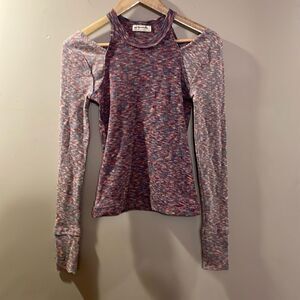 Free People Open Should Long Sleeve Top NWOT